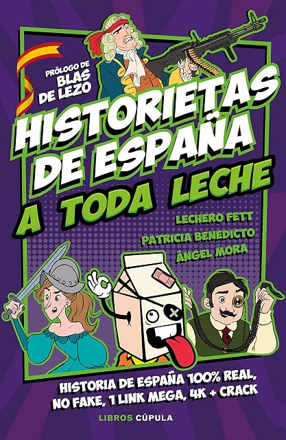 Portada de Historietas de España a toda leche