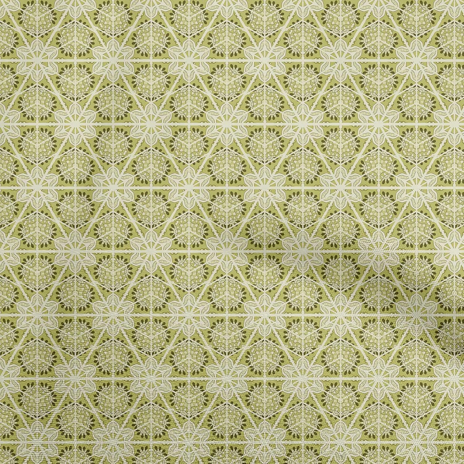 oneOone Georgette Viscose Brown Fabric African Craft Projects Decor Fabric Printed by The Yard 42 Inch Wide