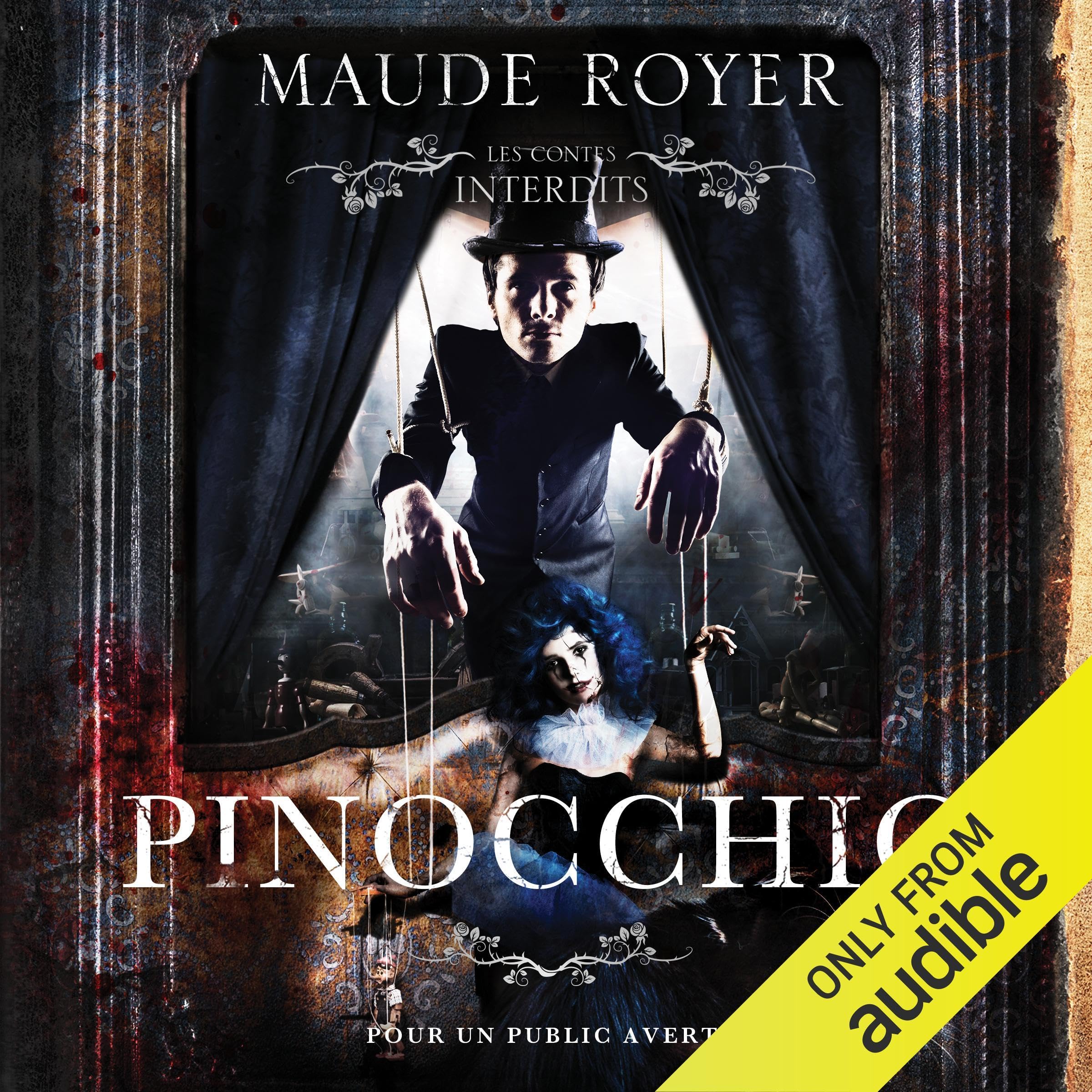 Cover art for Pinocchio (French Edition adapted for adults)