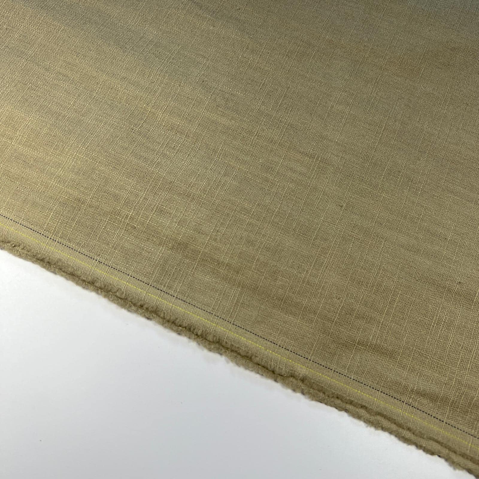 100% Linen Washed Linen Plain Ramie Vintage Look Woven Durable Clothing Bedding Tableware Fabric Material | 53” - 135 cm Wide (per Half Metre, Stone)