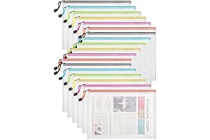 Mesh Zipper Pouch Bags Board Game Storage