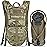 MARCHWAY Tactical Molle Hydration Pack Backpack with 3L TPU Water Bladder, Military Daypack for Cycling, Hiking, Running, Climbing, Hunting, Biking (Camo)