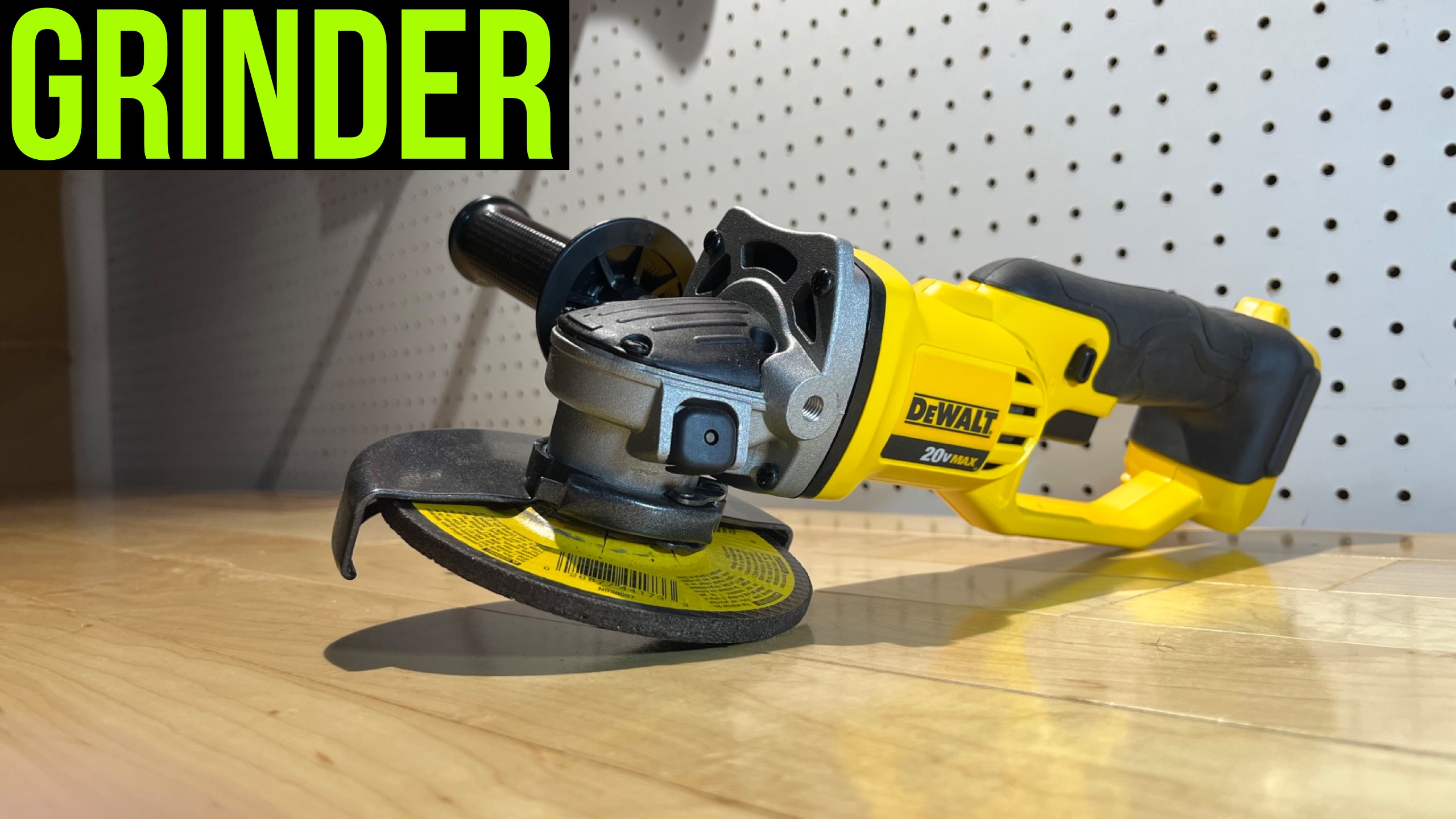 Watch DeWALT 20V 4 1/2" Grinder is Super Handy! on Amazon Live