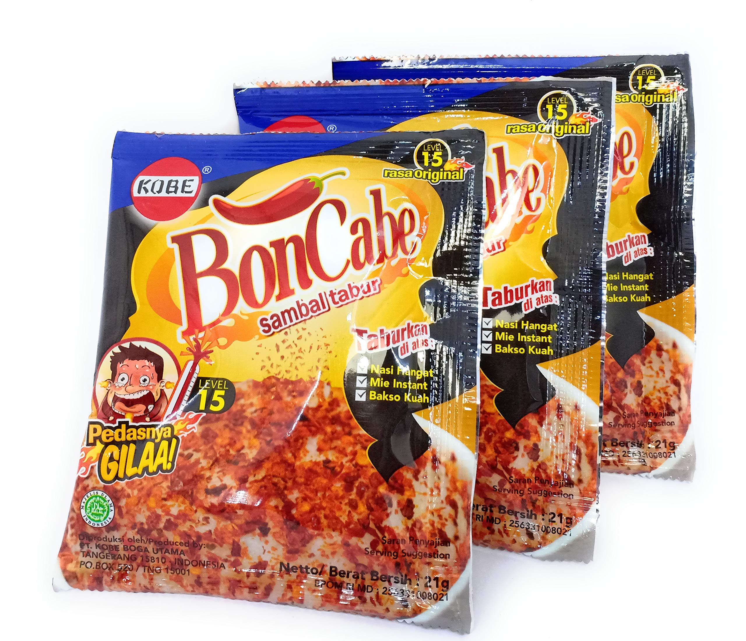ダイエットフード Bon cabe Amazon.com : Kobe Bon Cabe (Boncabe) Sambal Tabur - Sprinkle Chili
