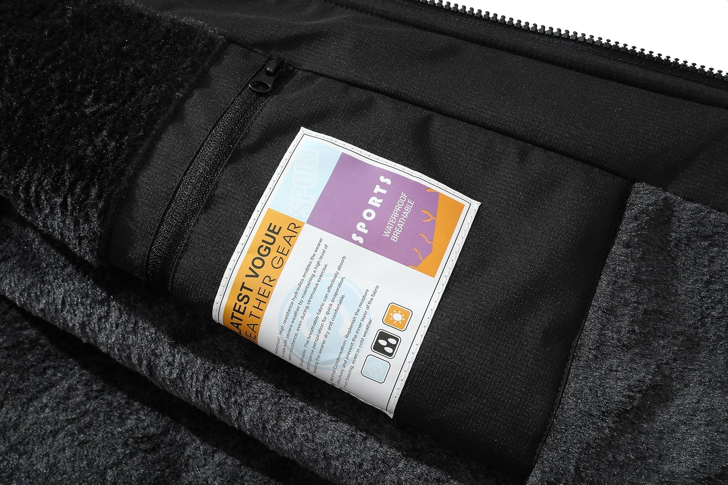 Women's Snowboarding Jacket Waterproof Winter Ski Coat Rainwear Hooded Windproof Outerwear - Image 6