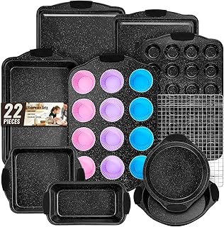 Baking 22 Piece Nonstick Baking Pan Set