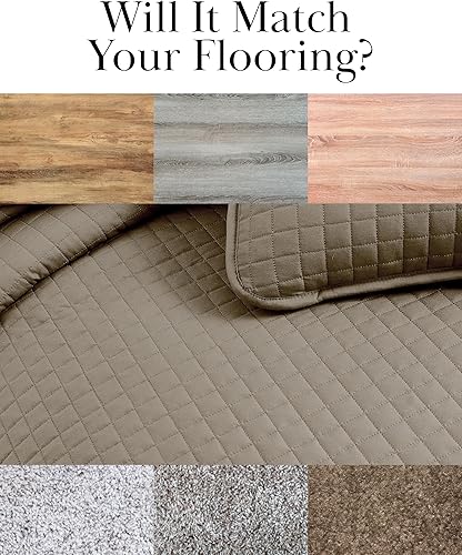 Miniatura 5 de Southshore Fine Living, Inc. - Juego de edredón liviano, con 2 fundas de almohada a juego, tamaño matrimonialQueen, color gris pardo