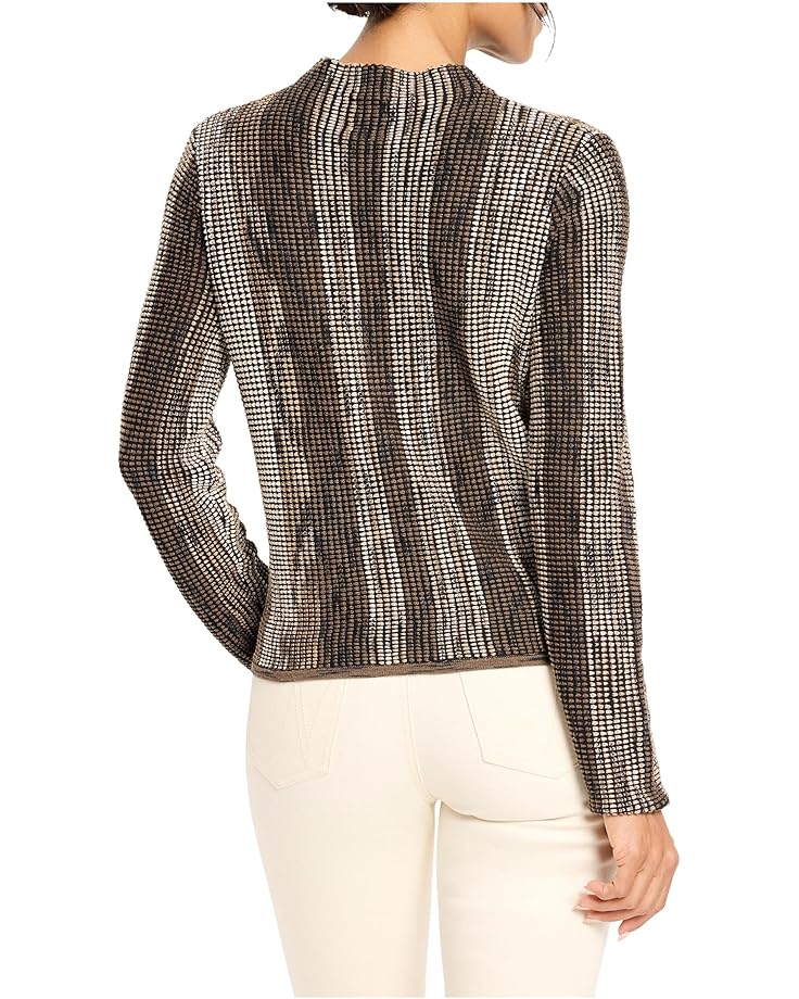 NIC+ZOE Petite Ombre Pixel Knit Sweater - #3 of 4