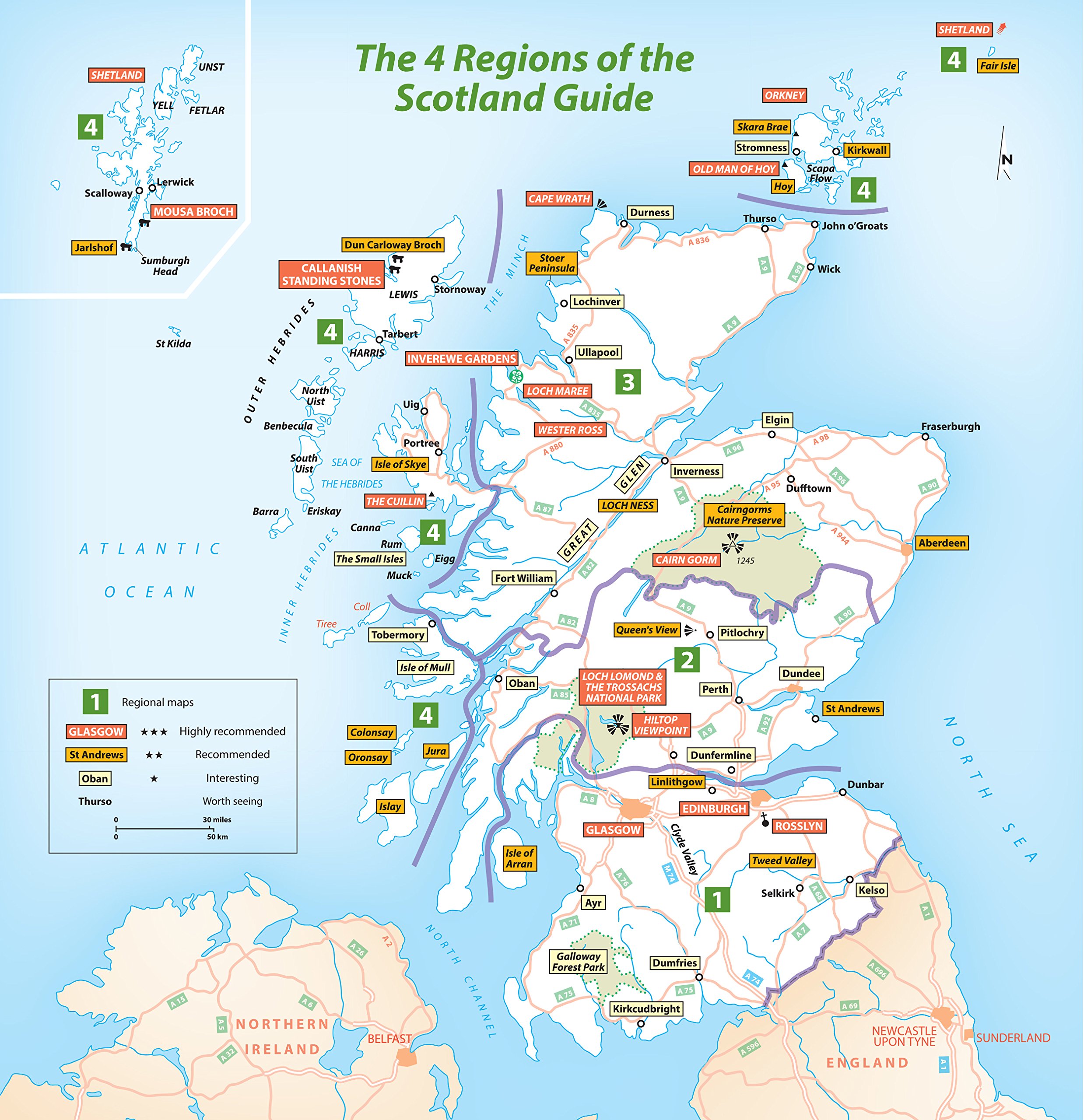 Scotland (The Green Guide) (La Guía Verde Michelin) [Idioma Inglés]
