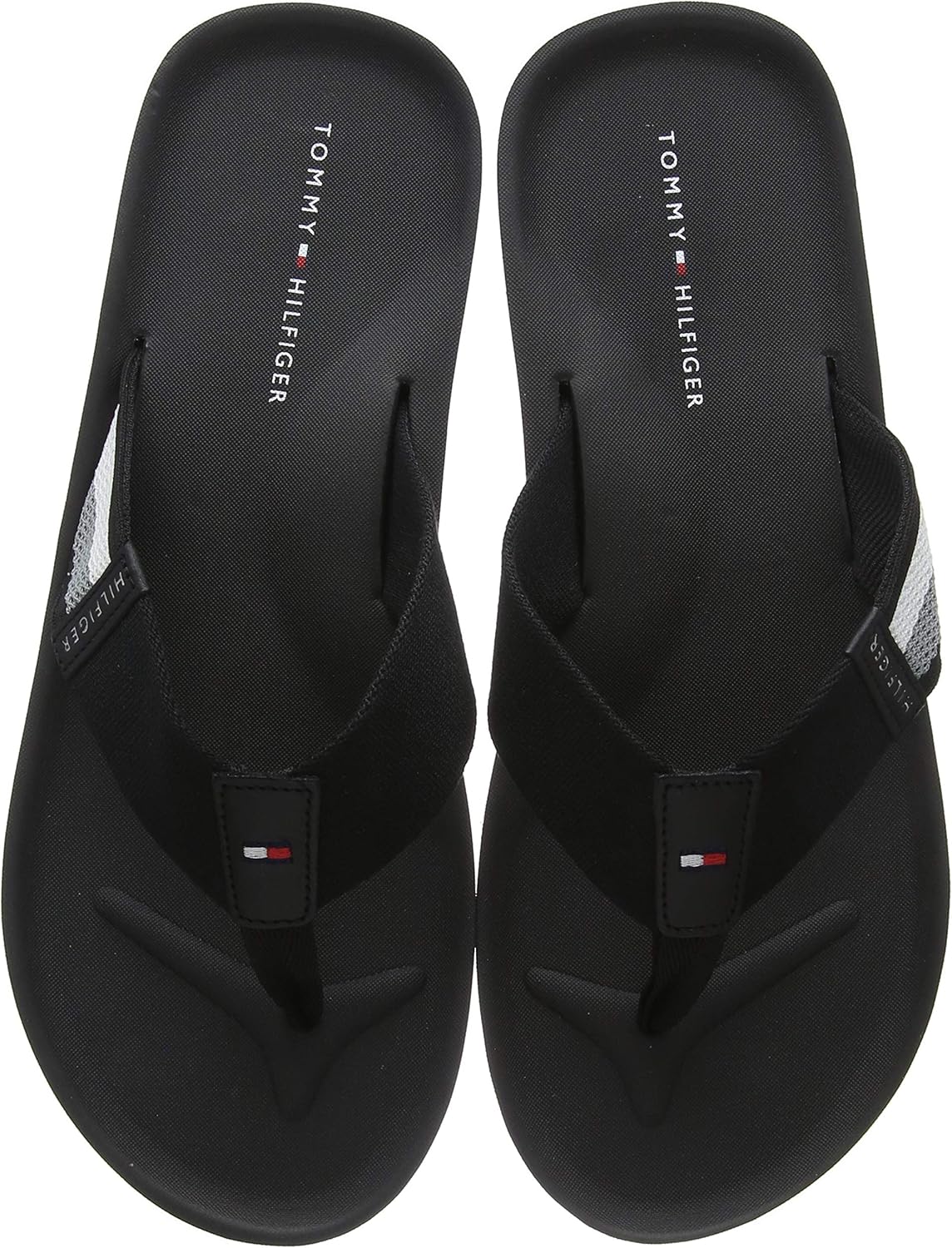 Tommy Hilfiger Men's Corporate Stripe Beach Sandal Flip Flops, Amazon.co.uk Shoes & Bags