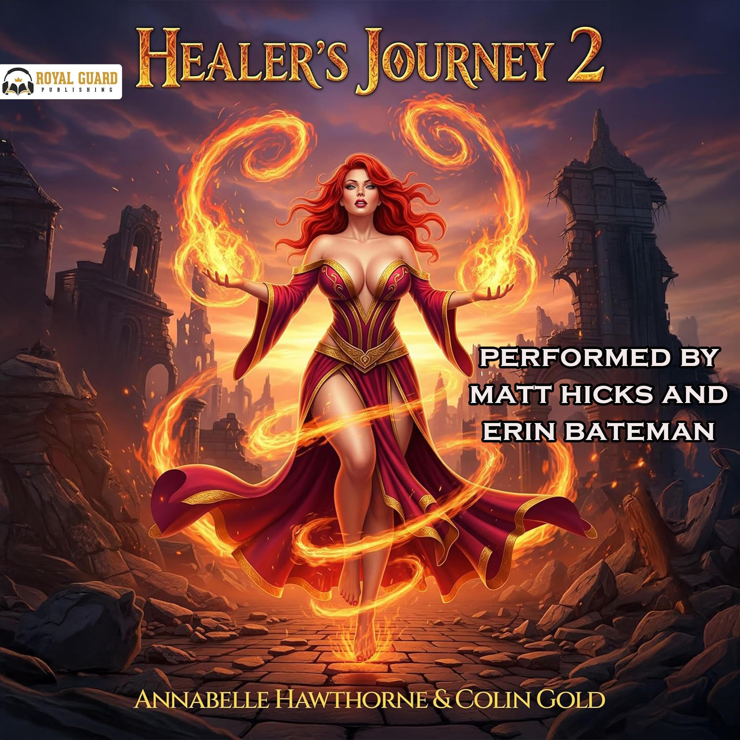 Cover art for Healer's Journey, Book 2