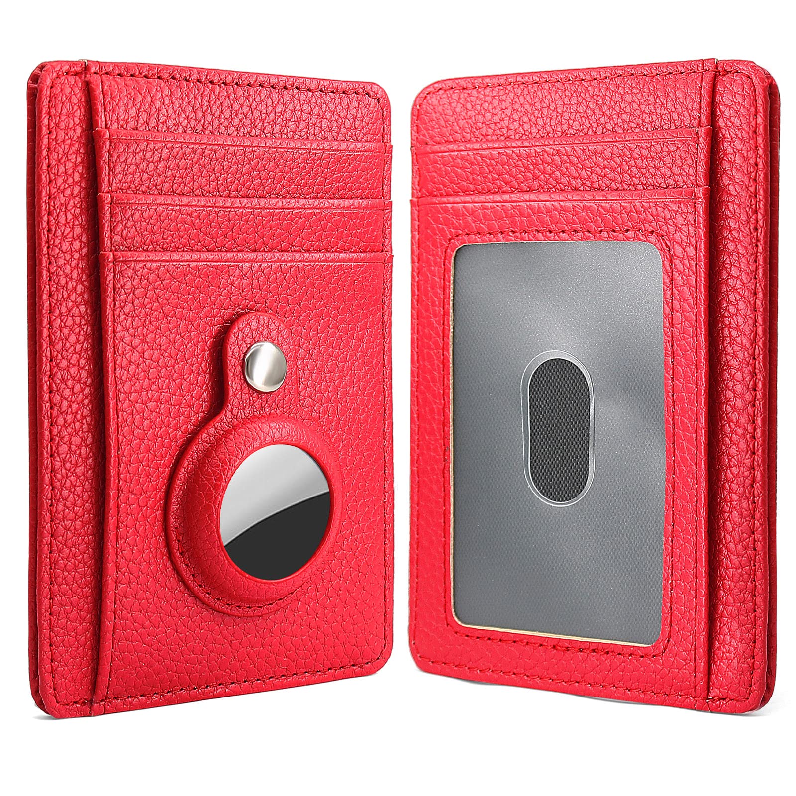 Lot de 2 étuis ultra fins pour cartes Airtag, porte-monnaie Airtag, étui caché en silicone, pour sac à main, sac à dos, pochette (noir vert Lot de 2 étuis ultra fins pour cartes Airtag, porte-monnaie Airtag, étui caché en silicone, pour sac à main, sac à dos, pochette (noir vert