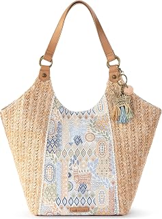 Sakroots Womens Roma Straw Shopper