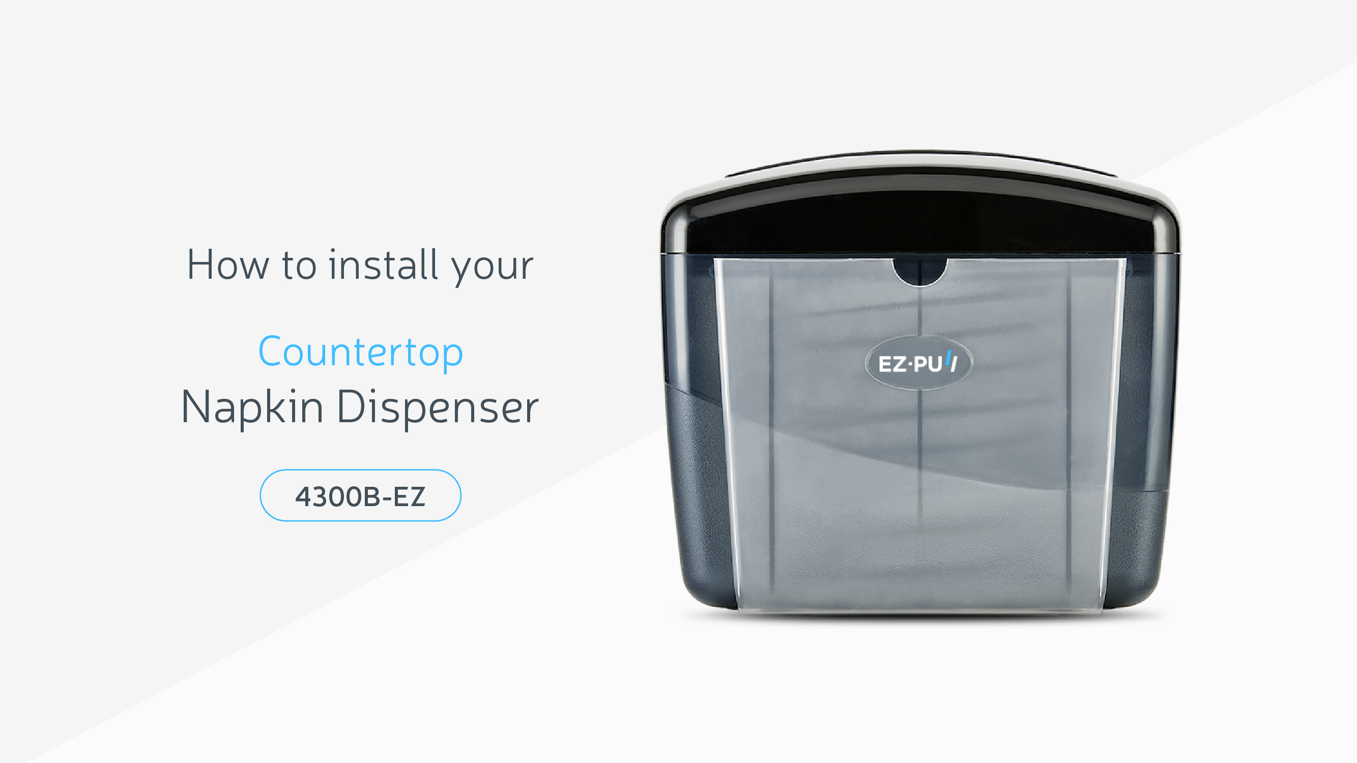 Amazon.com: EZ-Pull Countertop Interfold Napkin Dispenser for