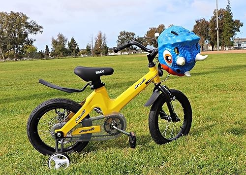 Miniatura 10 de Nice C Bicicleta de rueda de entrenamiento, bicicleta para niños y niñas, montaña BMX con freno de disco dual de 12-14-16-18 pulgadas