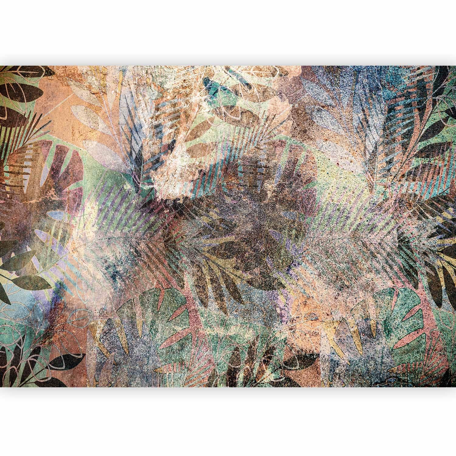 murando Fotomurales tropical Hojas 200x140 cm XXL Papel pintado