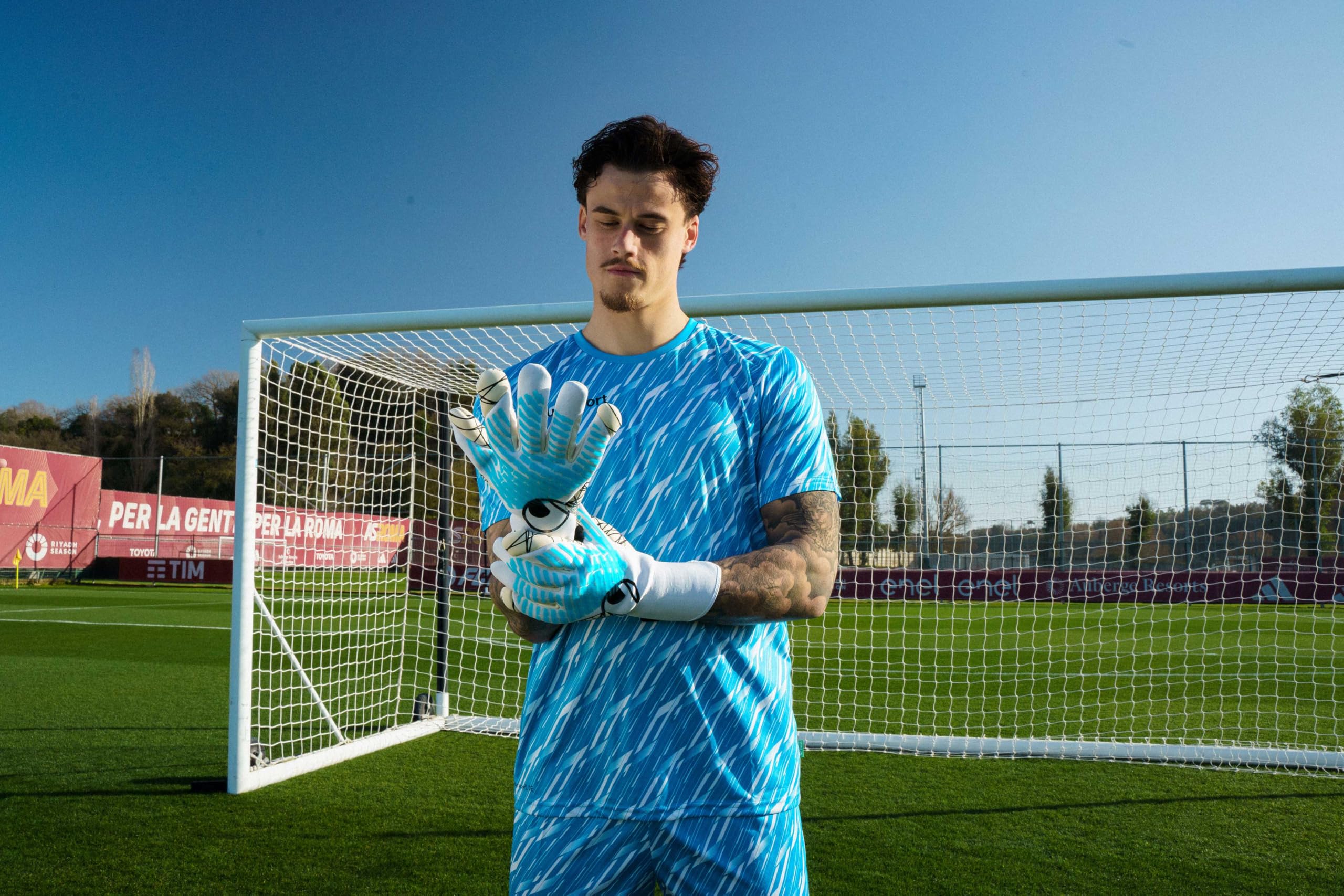 uhlsport Cybertec Ultragrip Sc - Guanti da Portiere di Calcio Bambini e Adulti