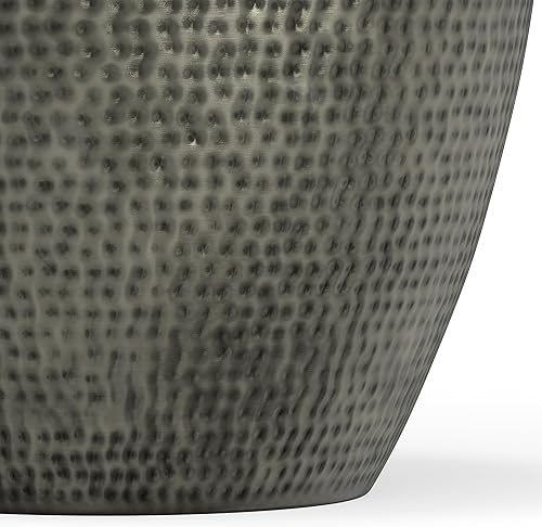 Miniatura 26 de SIMPLIHOME Preston - Mesa auxiliar de metal industrial moderna de 22 pulgadas de ancho en cobre antiguo, totalmente montada para la sala de estar y