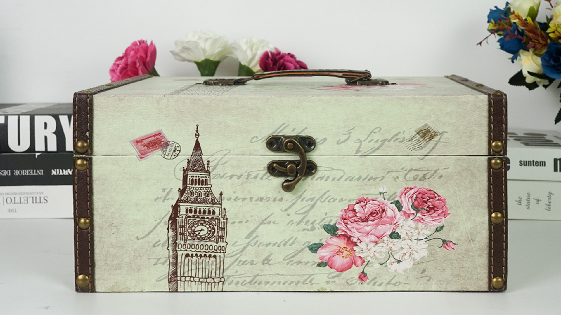 Amazon.com: DreamsEden Small Wooden Decorative Storage Box with