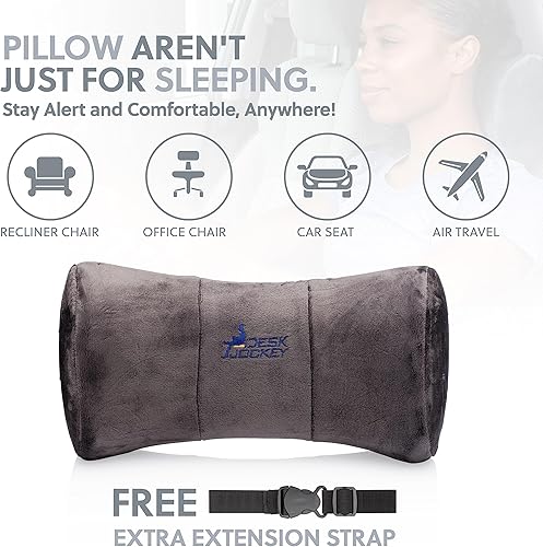 Miniatura 2 de Cojín de apoyo para reposacabezas de almohada para cuello espuma viscoelástica de grado clínico para sillas reclinables asientos de cubo de