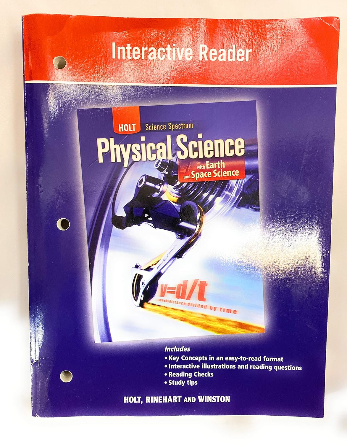 Holt Science Spectrum Physical Science with Earth and Space Science