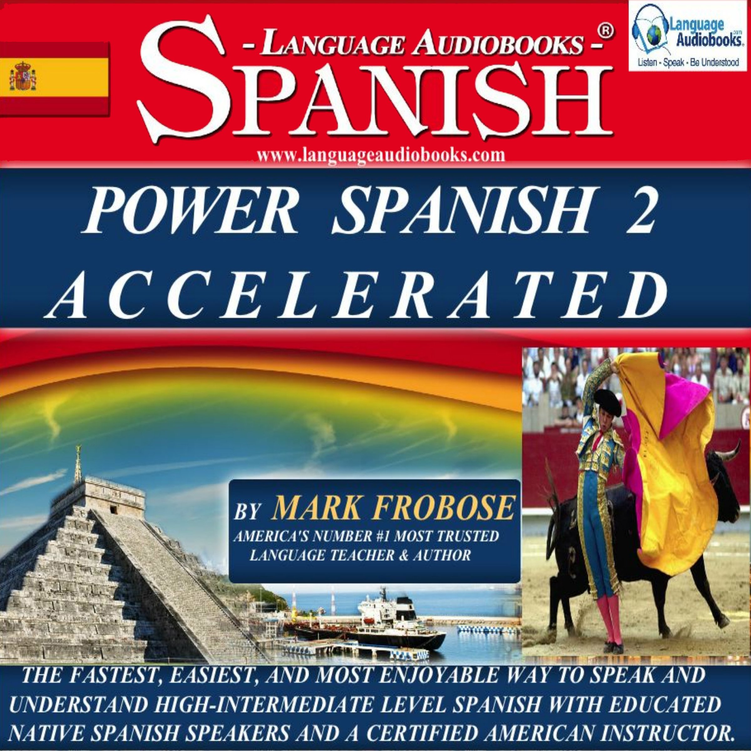 Cover art for Power Spanish 2 Accelerated/Complete Written Listening Guide/8 One-Hour Audio Lessons