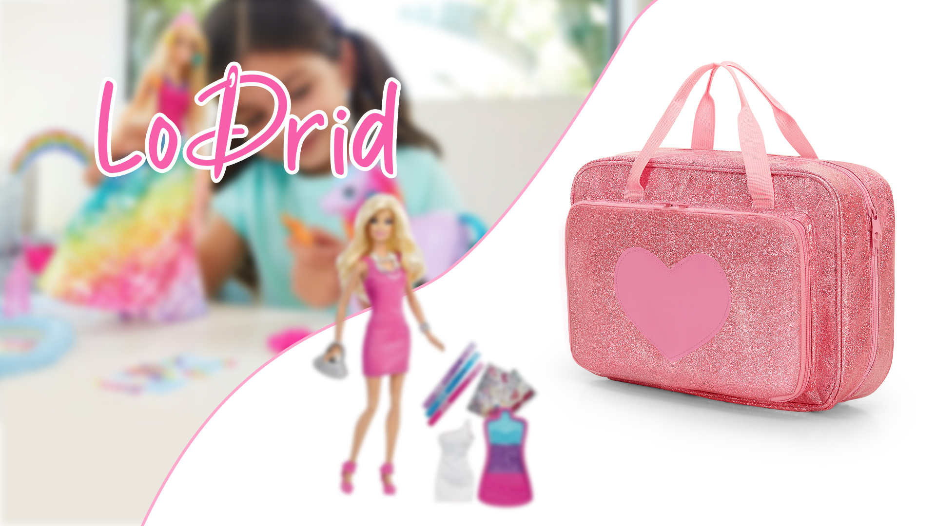 Amazon.com: LoDrid Doll Carrying Case Compatible with Barbie Dolls
