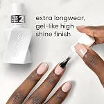 Crème de gel par essie vernis gel-comme pour ongles, jusqu'à 15 jours d'usure, non UV lampe, enlève comme le vernis régulier, végétalien, ombre: nuance: de corset (sheer beige), 13.5ml