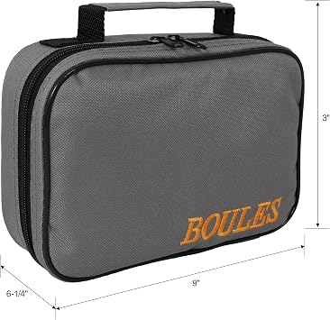 Boules Set Large Action Game, Outdoor, Beach, Lawn Backyard Family Party Games for Adults