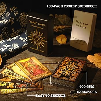 Amazon.co.jp: タロットカードデッキ ガイドブック付き 初心者