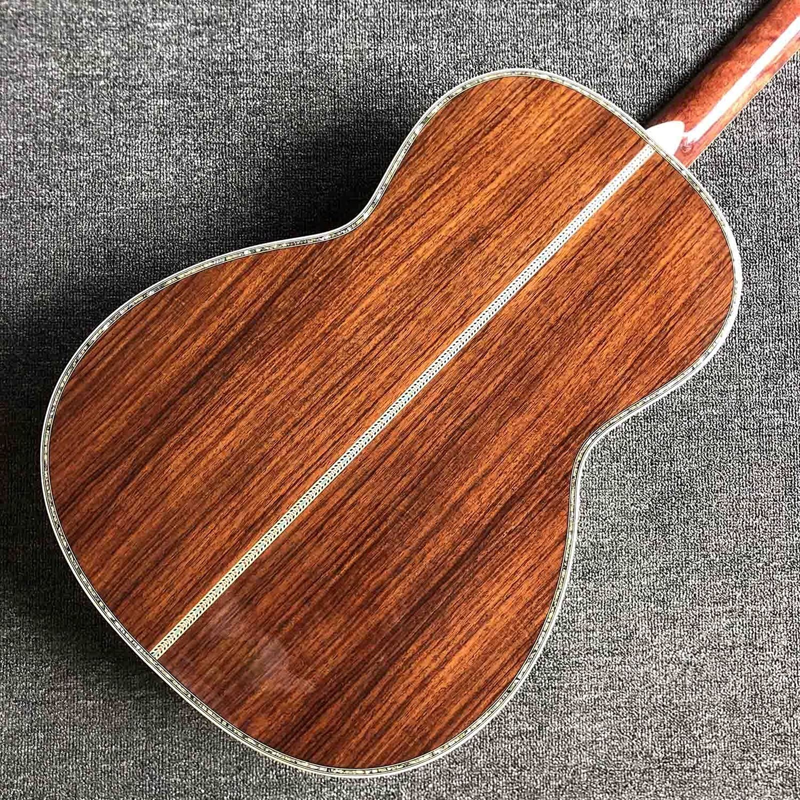 Amazon | ギター 初心者すべてのソリッドウッドアコースティックギター