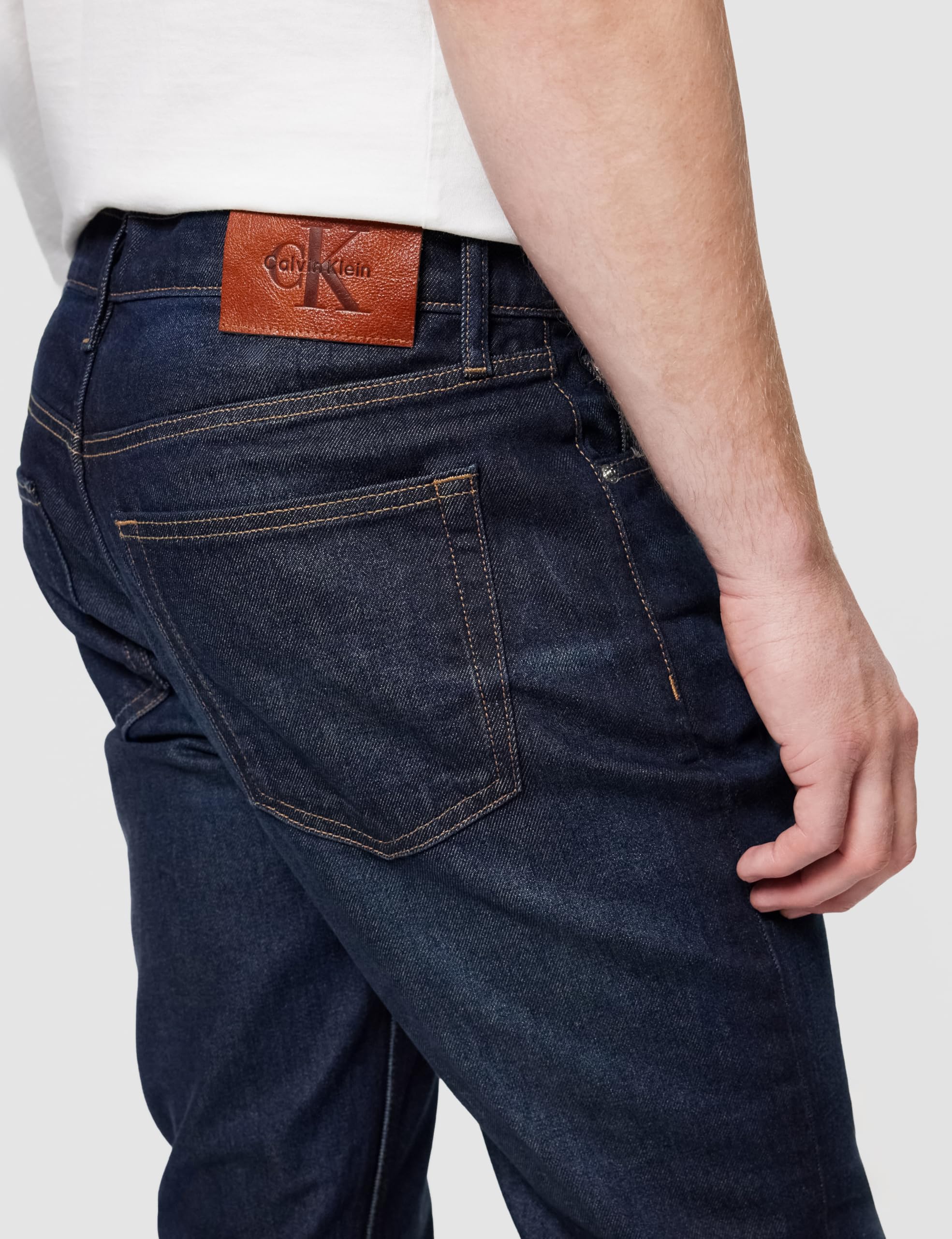 Calvin Klein Slim Taper Sapphire Tango Jean Lv04rd700g - Jeans Hombre