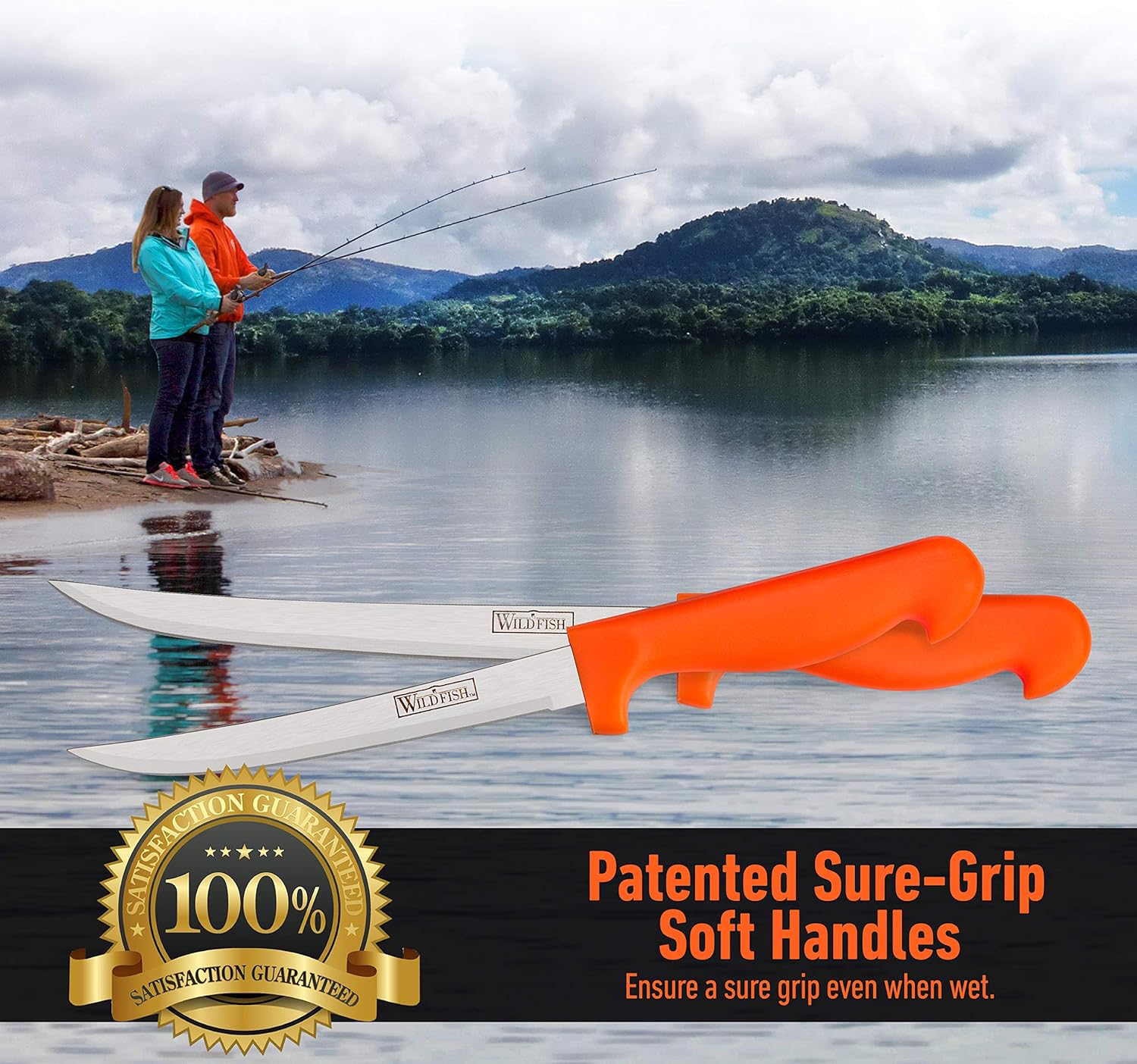 Wild Fish 2 piece Fish Fillet Set, For Cleaning Fish. : Sports & Outdoors