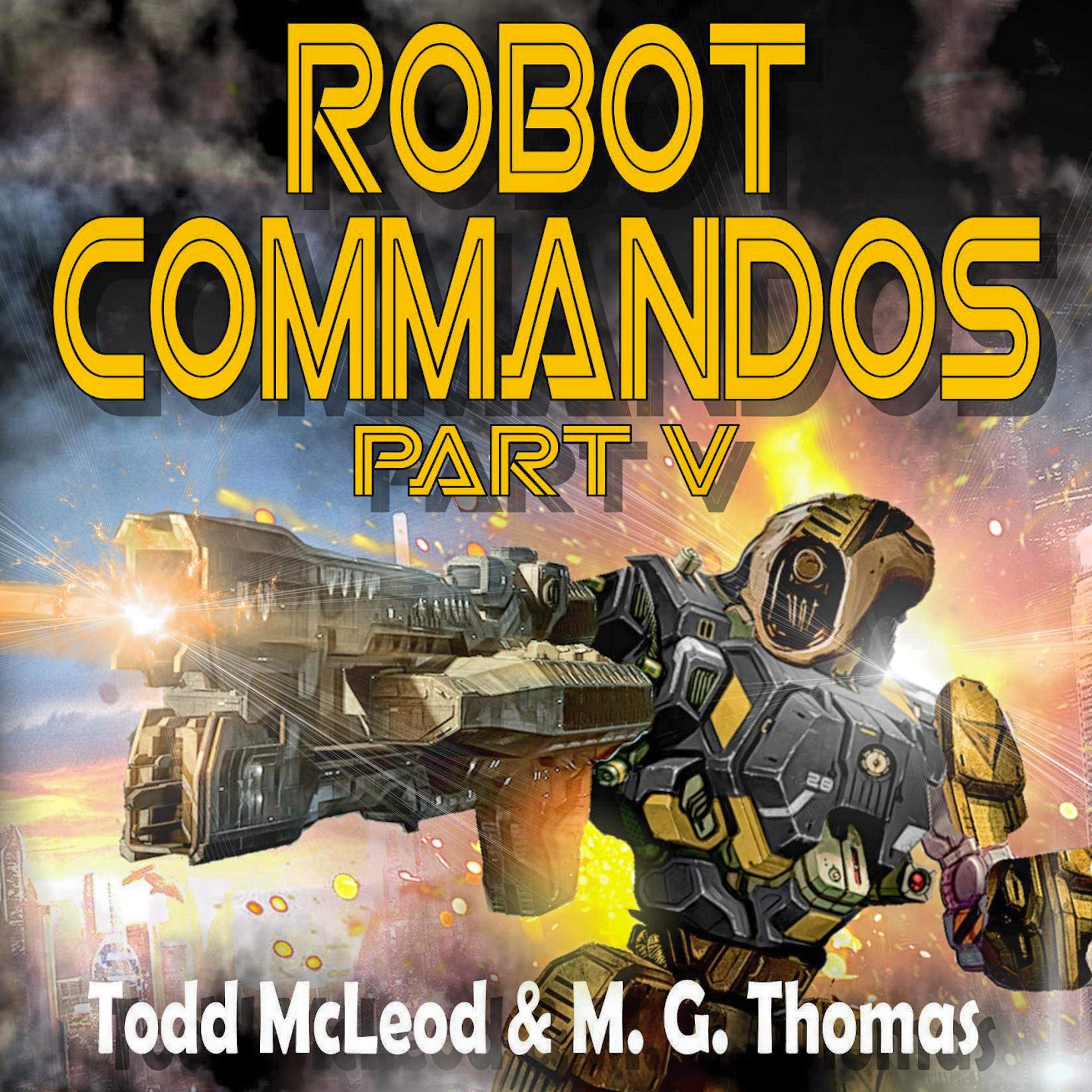 Cover art for Robot Commandos