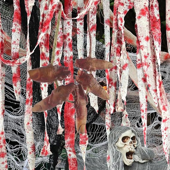 Gory Human Arm Hand, Scary Fake Severed Hand, Halloween Prop Scary Bloody Blood Body Parts For Haunted House Fake Human Arm Hands, Bloody Dead Body Parts For Halloween Decor Party