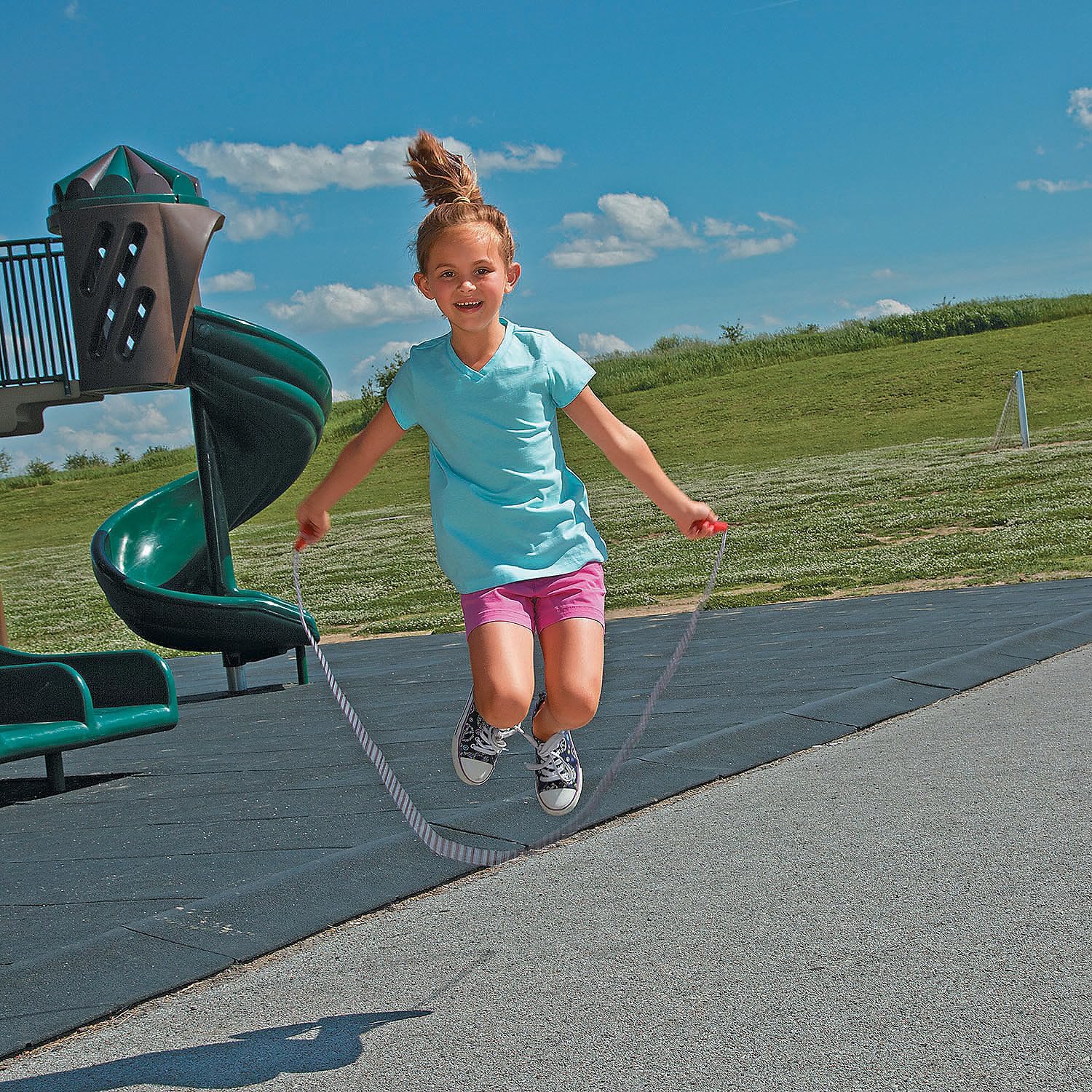 Bulk Jump Rope Set - 12 Jump Ropes - Classic Outdoor Toys for Kids