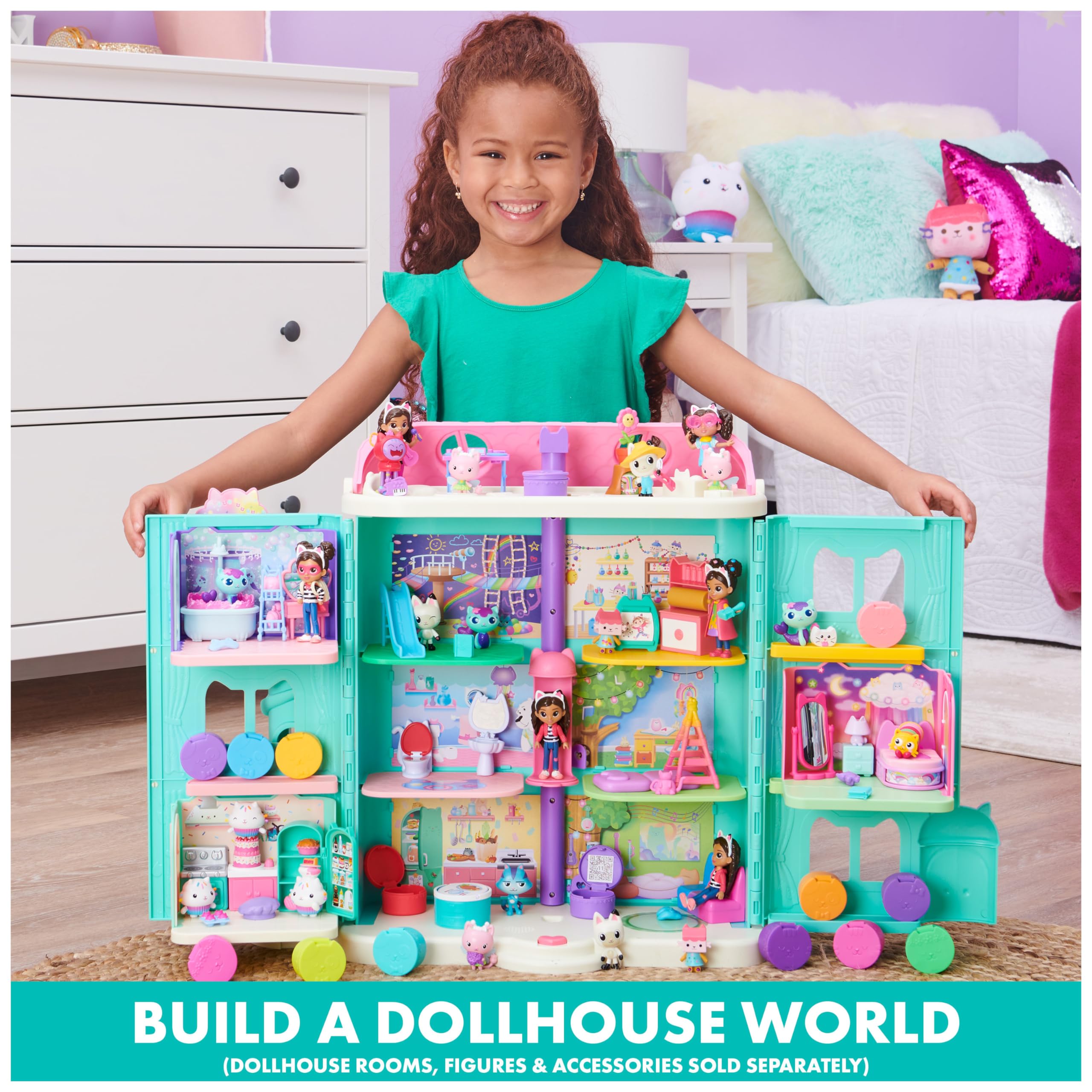 Gabby's Dollhouse Playset GabbysPurrfectDollhouse, 6070076
