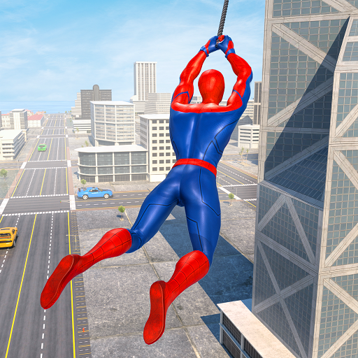 Real Flying Spider vs Grand Gangster City - Open World Hero Action Fighting Games 2025