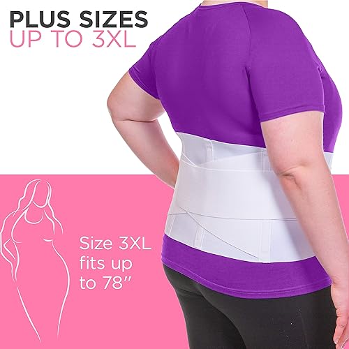 Miniatura 7 de Corcé ortopédico Braceability para mujeres con dolor en la zona lumbar, 03B0202L, L, Blanco, 1