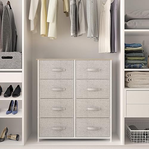 Miniatura 2 de YITAHOME Paquete de torre de almacenamiento de tela, unidad organizadora de 13 cajones para dormitorio y sala de estar