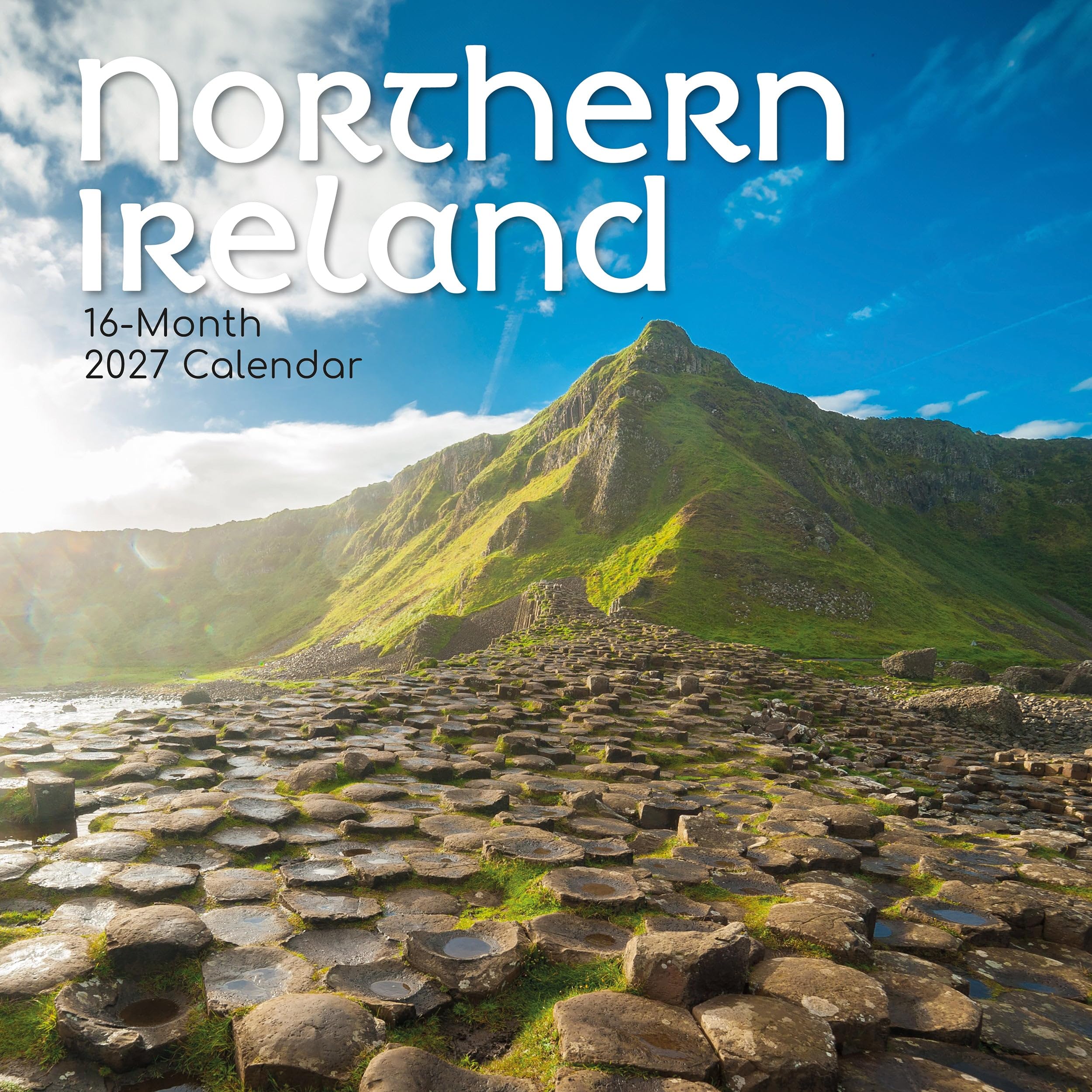 TGSC | Northern Ireland 2026-2027 Calendar, 16-Month Square Wall Calendar (Sept 2026-Dec 2027), UK Planner with Landscape Photography, Home or Office Organiser | 30 x 30 cm