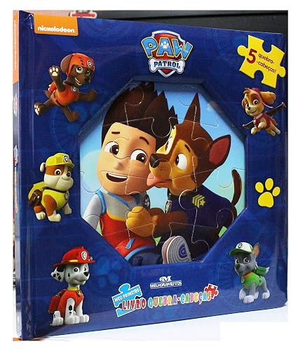 Patrulha Canina: Meu Primeiro Livro Quebra-cabeças
