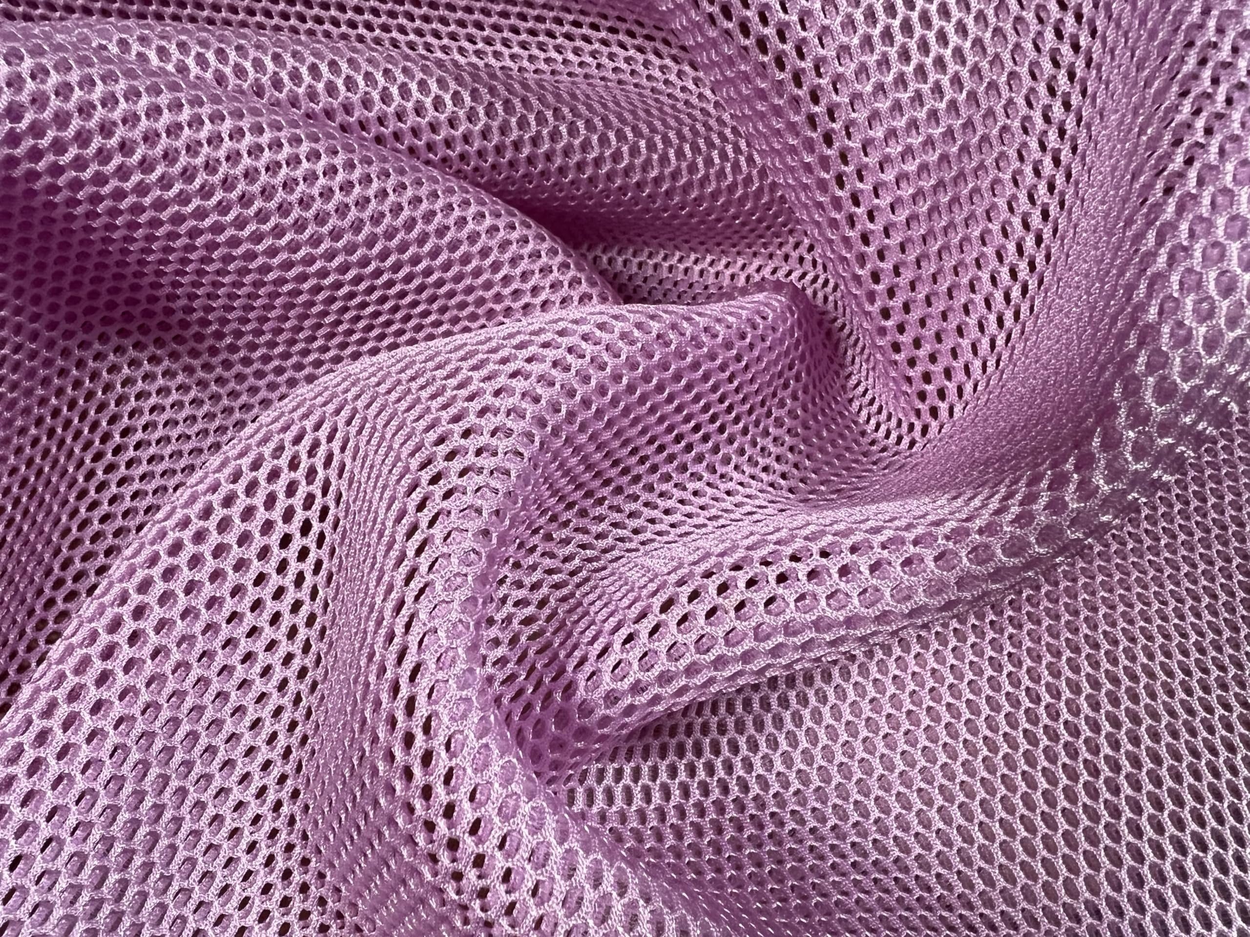 3D Scuba mesh Couture Fabric, per metre - Plain - Lilac