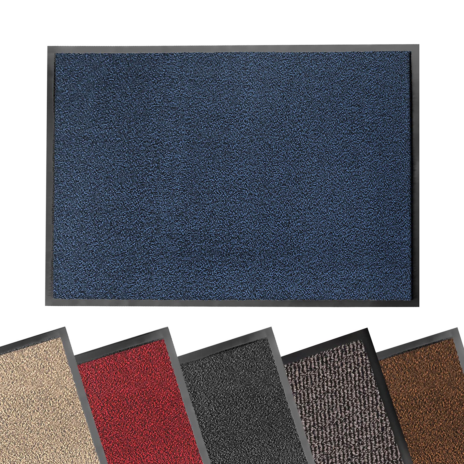 Floordirekt Schmutzfangmatte Sky | Fussmatte in 11 Größen & viele Farben | Türmatte für innen & außen