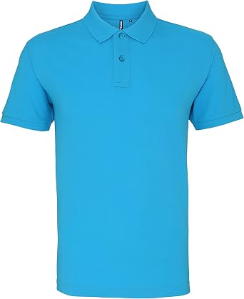 Mens poloTurquoise, L