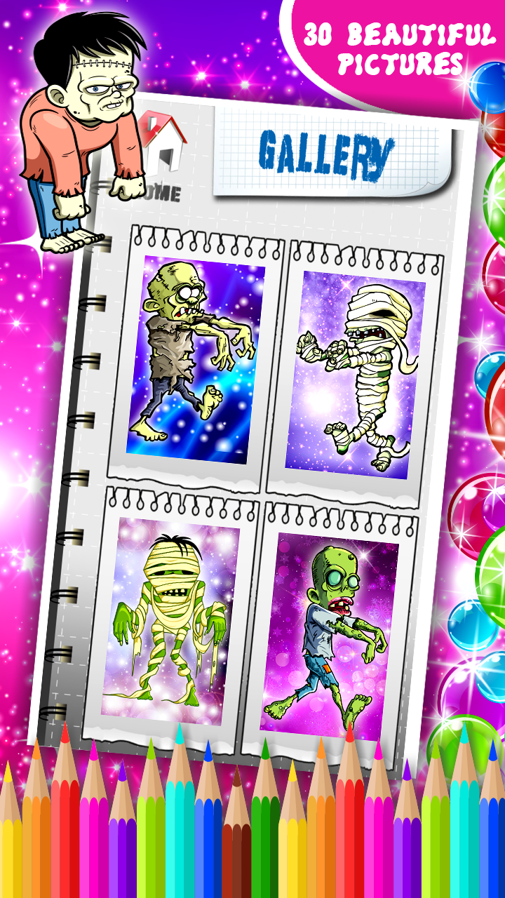 Horror Coloring Book - App on Amazon Appstore