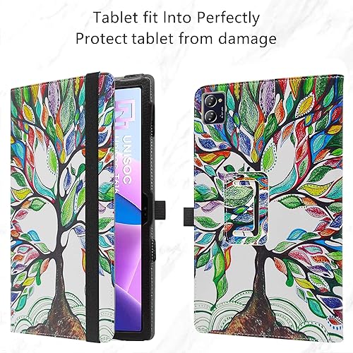 Miniatura 4 de LiuShan Compatible con la funda CHUWI Hipad Xpro de 10.51 pulgadas, funda plegable delgada de piel sintética para tablet CHUWI Hipad Xpro de 10.51