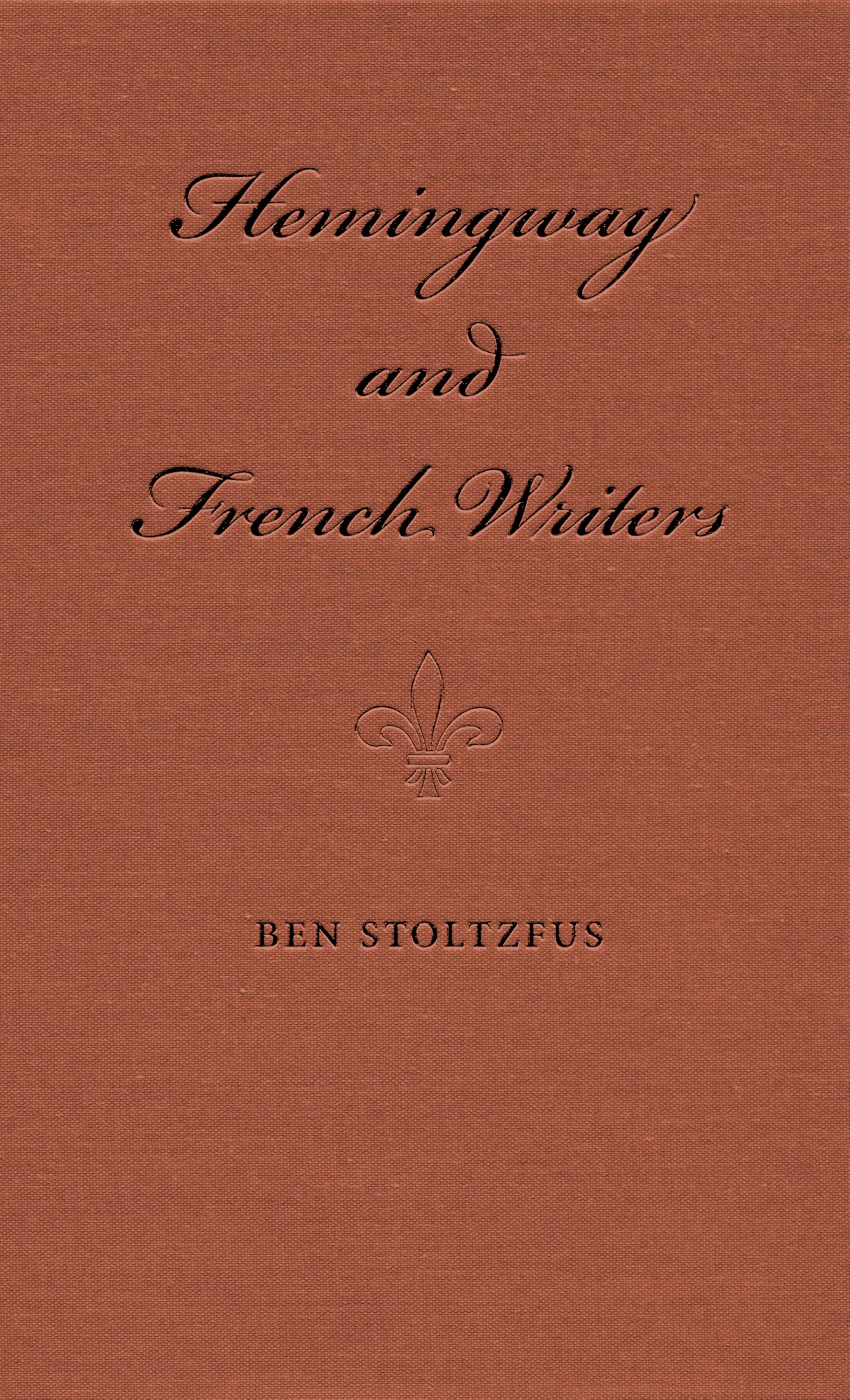 Buy Hemingway and French Writers — BookShops.in