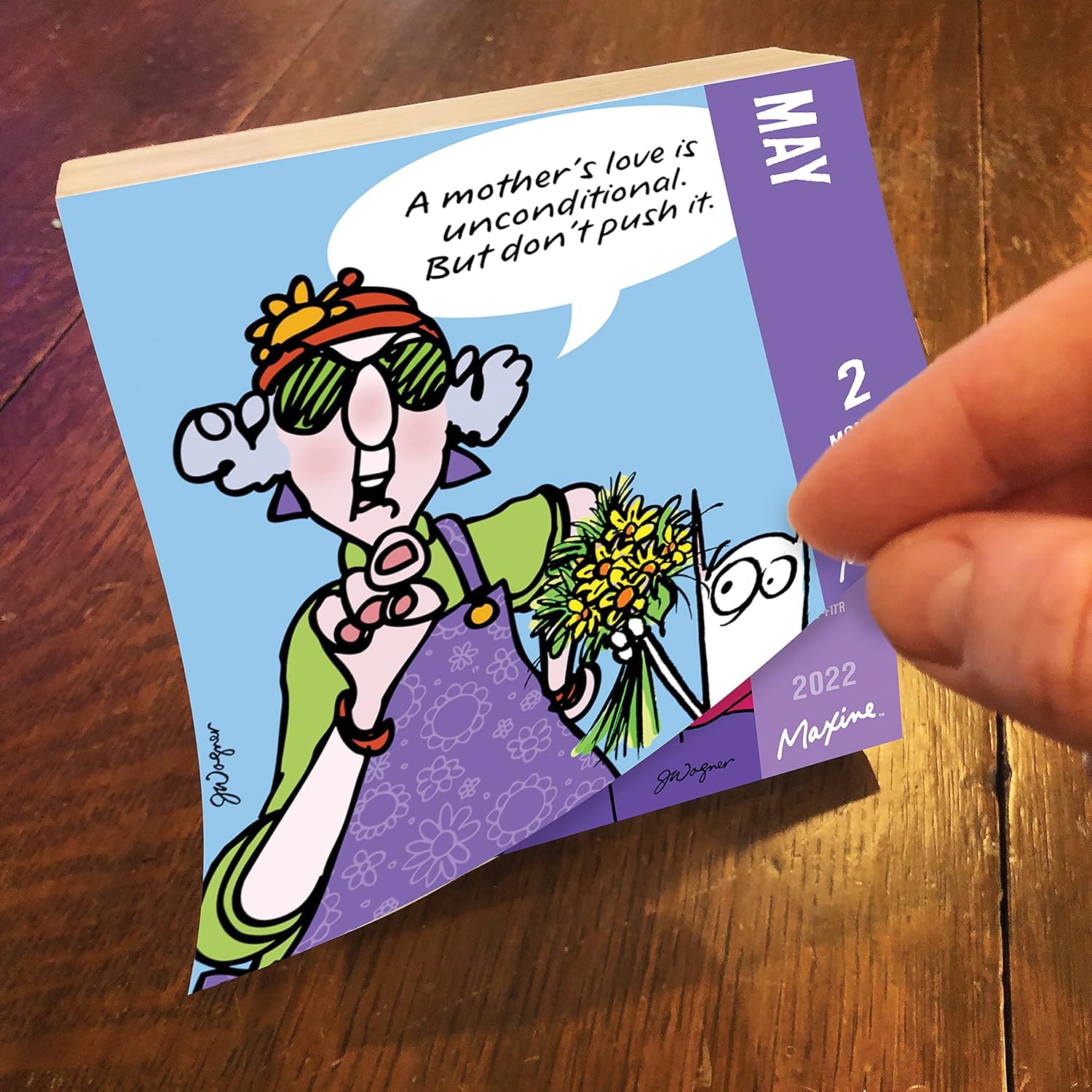 Maxine Calendar 2022 Amazon.com : Tf Publishing - 2022 Maxine Daily Desktop Calendar - Home And  Office Organization - Over 300 Full-Color Easy Tear-Off Pages - Attached  Fold-Out Cardboard Easel For Desks - 5.25” X 5.25” : Office Products