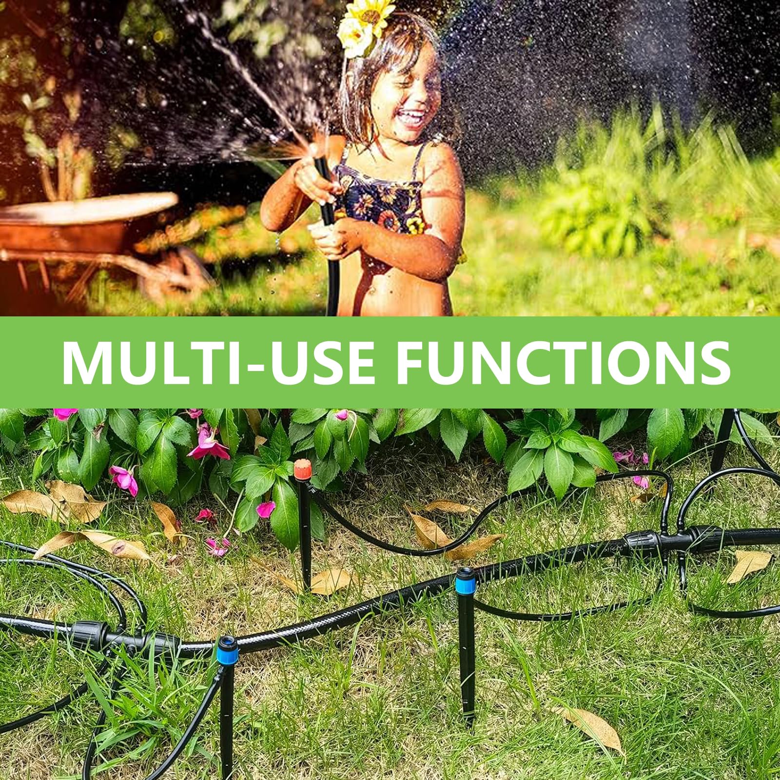 Tubo Di Micro Irrigazione Da 30 M, Diametro Interno 4 Mm/diametro Esterno 7 Mm, Tubo Di Alimentazione Per Irrigazione Da Giardino, Tubo Per Irrigazione Automatica Per Giardino E Prato